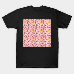 Fall Leaves Pattern T-Shirt